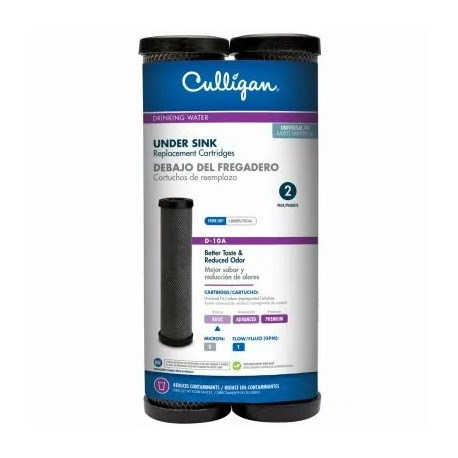 Culligan D-10A Under-Sink Drinking Water Replacement Cartridges-2 pack