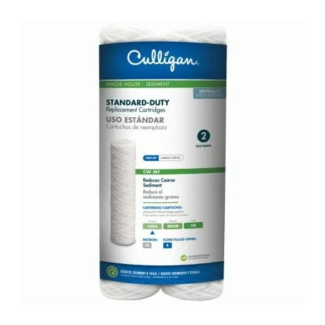 Culligan CW-MF Sediment Water Filter Replacement Cartridges-2 pack