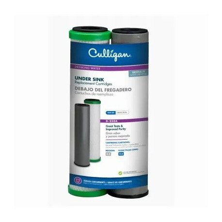 Culligan D250A Dual Filtration System Replacement Cartridge Set