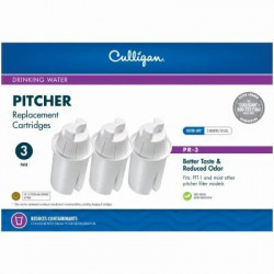 Culligan PR-3 Pitcher Filter Replacement Cartridges, 3-Pack