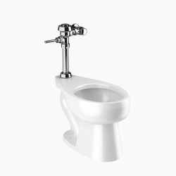 Sloan WETS-20 ST-2009 Standard Height Toilet Fixture w/ Royal Flushometer