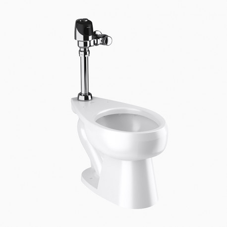 Sloan WETS-200 ST-2009 Standard Height Toilet Fixture w/ ECOS 8111 Flushometer
