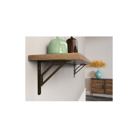 Knape & Vogt RP-201RC-8BRZ Richland Style Premium Decorative Shelf Brackets