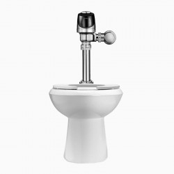 Sloan WETS-20 ST-2029 Floor Mount Toilet Fixture w/ G2 Optima Plus 8111 Flushometer