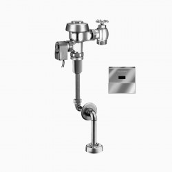 Sloan ROYAL 197 ES-S Royal Concealed Sensor Hardwired Urinal Flushometer,Rough Brass