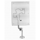 Sloan ROYAL 197 ES-S Royal Concealed Sensor Hardwired Urinal Flushometer