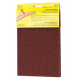 Gemtex Abrasives 58040 Non Woven 6"W X 9"L Hand Pad, Tan-Heavy Duty Grit, 10 Pack Shrink Wrapped