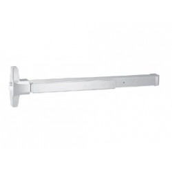 International Door Closers 8710 Narrow Design Rim Exit Device, Grooved Device Body