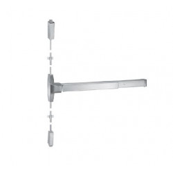 International Door Closers 8730 Narrow Design Surface Vertical Rod Exit Device, Grooved Device Body