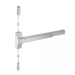 International Door Closers 8830 Wide Design Surface Vertical Rod Exit Device, Grooved Device Body
