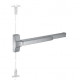 International Door Closers 8650 Wide Design Surface Vertical Rod Exit Device, Smooth Device Body