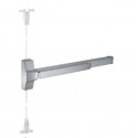 International Door Closers 8850 Wide Design Surface Vertical Rod Exit Device, Grooved Device Body