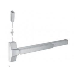 International Door Closers LBR8630 Less Bottom Rod Surface Vertical Rod Exit Device, Smooth Device Body