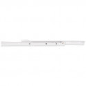 Hardware Resources 50 Standard Duty Self-Closing 3/4 Extension Side Mount Epoxy Slide, Builder Pack, Pair
