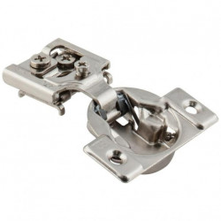 Hardware Resources 8390 HR MAX Self-Close Compact Hinge w/o Dowel, 1/2" Overlay