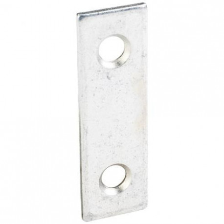 Hardware Resources 9313 2" x 5/8" Zinc Plated Steel Mending Plate