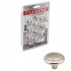 Hardware Resources 202-R Button Vienna Cabinet Mushroom Knob