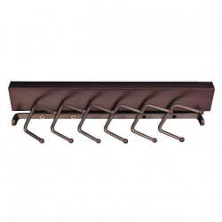 Hardware Resources 295T-DBAC Brushed Oil Rubbed Bronze Sliding Tie Rack