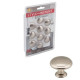 Hardware Resources 3940-R Gatsby Cabinet Mushroom Knob - Retail Packaged