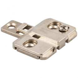 Hardware Resources 400.0R30.75 Heavy Duty Zinc Die Cast Plate for 500 Series Euro Hinges