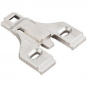 Hardware Resources 400.345 Heavy Duty Zinc Die Cast Plate without Screws for 500 Series Euro Hinges