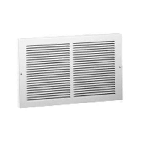American Metal Products 852624 Baseboard Return Grille, Steel, White