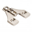 Hardware Resources 400.3723.75 HR MAX Heavy Duty Zinc Die Cast Plate For 125 Deg. Hinge,Cam Adj.