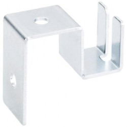 Hardware Resources 580ZN File Bar Clip, 5/8", Finish-Zinc