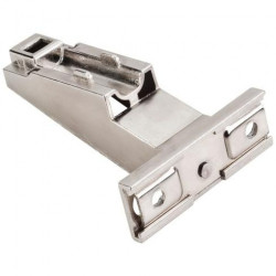 Hardware Resources 600.3458.65 9 mm Zinc Die Cast Plate for 700, 725, 900 and 1750 Series Euro Hinges