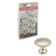 Hardware Resources 647-R Watervale Cabinet Mushroom Knob- Retail Packaged