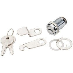 Hardware Resources 68639 1-1/8" Length Chrome Cam Lock