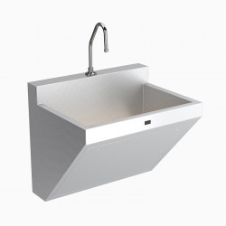 Sloan ESS-2100 Optima Single Station Sensor-Activated Scrub Sink,Material-Stainless Steel