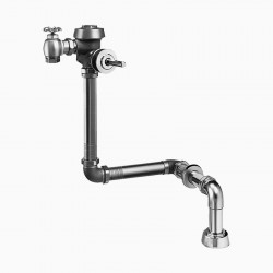 Sloan ROYAL 142 ROYAL Concealed Water Closet Flushometer,Finish-Rough Brass