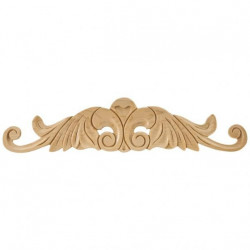 Hardware Resources APL-04-20 Hand Carved Nouveau Onlay