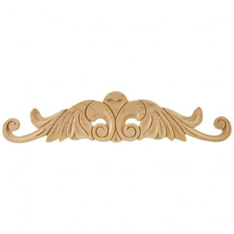 Hardware Resources APL-04-20 Hand Carved Nouveau Onlay