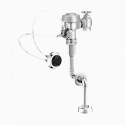 Sloan ROYAL 997 ROYAL Hydraulic Urinal Flushometer,L Dimension-2" to 10-3/4" LDIM, Rough Brass