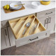 Hardware Resources AU021-B24 Drop-In Utensil Drawer Insert