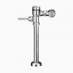 Sloan CROWN 114-1.6 Crown Piston-Type Water Closet Flushometer,Rough-In Dimension-34 1/2", Polished Chrome