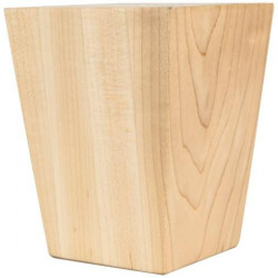 Hardware Resources BF34 Square Tapered Shaker Bun Foot