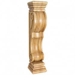 Hardware Resources FCORQ Rounded Scroll Fireplace Corbel