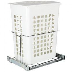Hardware Resources HP-BM1424WPC Laundry Hamper Pullout