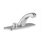 Sloan EBF-187 Optima Plus Faucet, Sensor-Activated w/ Metal Throat Plate, Battery Powered,Polished Chrome