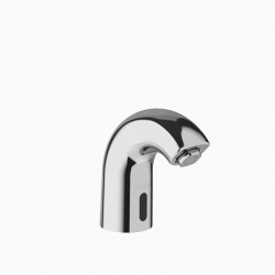 Sloan SF-2100 Series Pedestal Style Chrome Plated Line Powered Sensor-Activated Faucet