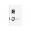TownSteel XTRXL Grade 1 Clutched Electronic Cylindrical Lock w/ Ligature Resistant Lever Trim, Satin Stainless Steel
