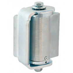 D&D CI3825R Shut It BadAss Center Mount Weld-On Self-Closing Gate Hinge for Round Post,Finish-Zinc