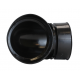 Advanced Drainage Systems 0390AA Poly Drain Tube Elbow, 90 Degree