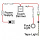 Hardware Resources T-TDS-60W Touch Dimmer Switch for LED Lighting