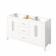 Hardware Resources VKITCAD60 60" Cade Vanity, double bowl