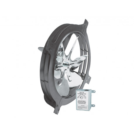 Air Vent Inc. 140163 Gable-Mount Power Attic Ventilator