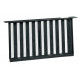 Air Vent Inc. 799483 Plastic Foundation Vent With Slider, Black, 16 X 8-In.